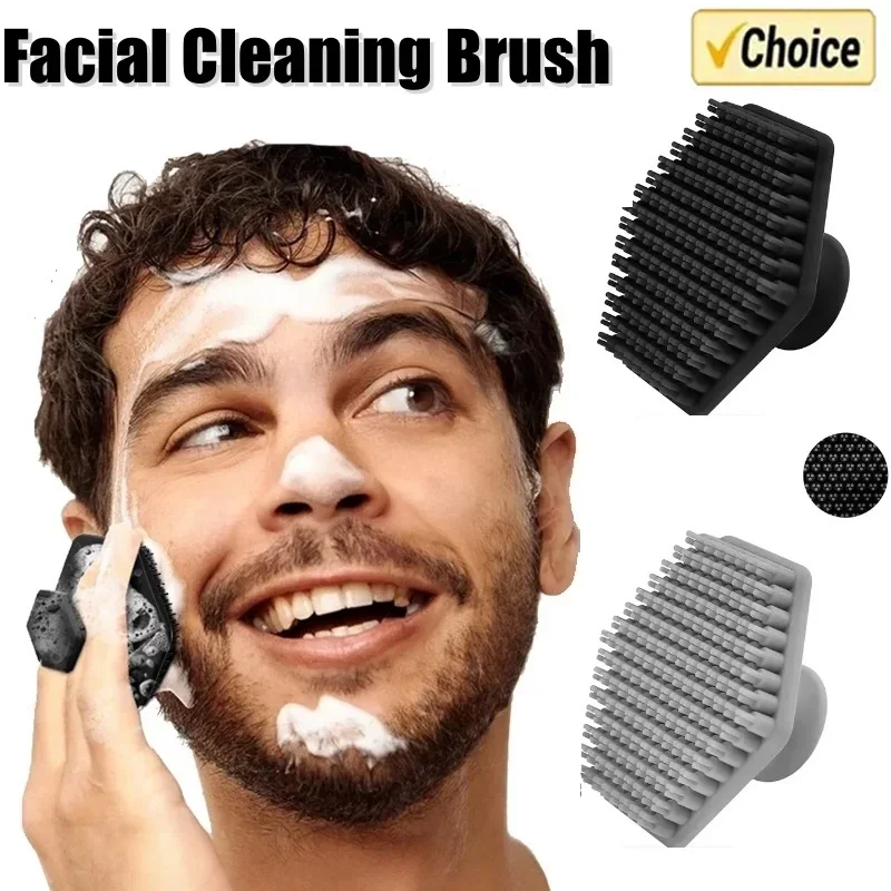 Silicone Face Scrubber Electric - Siliconen gezichtsreinigingsborstel scrubber mannen miniatuur gezichtsreiniging