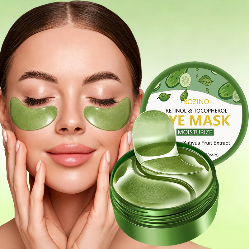 Collagen Under Eye Patches - 30 paar groene oogmaskers met retinol