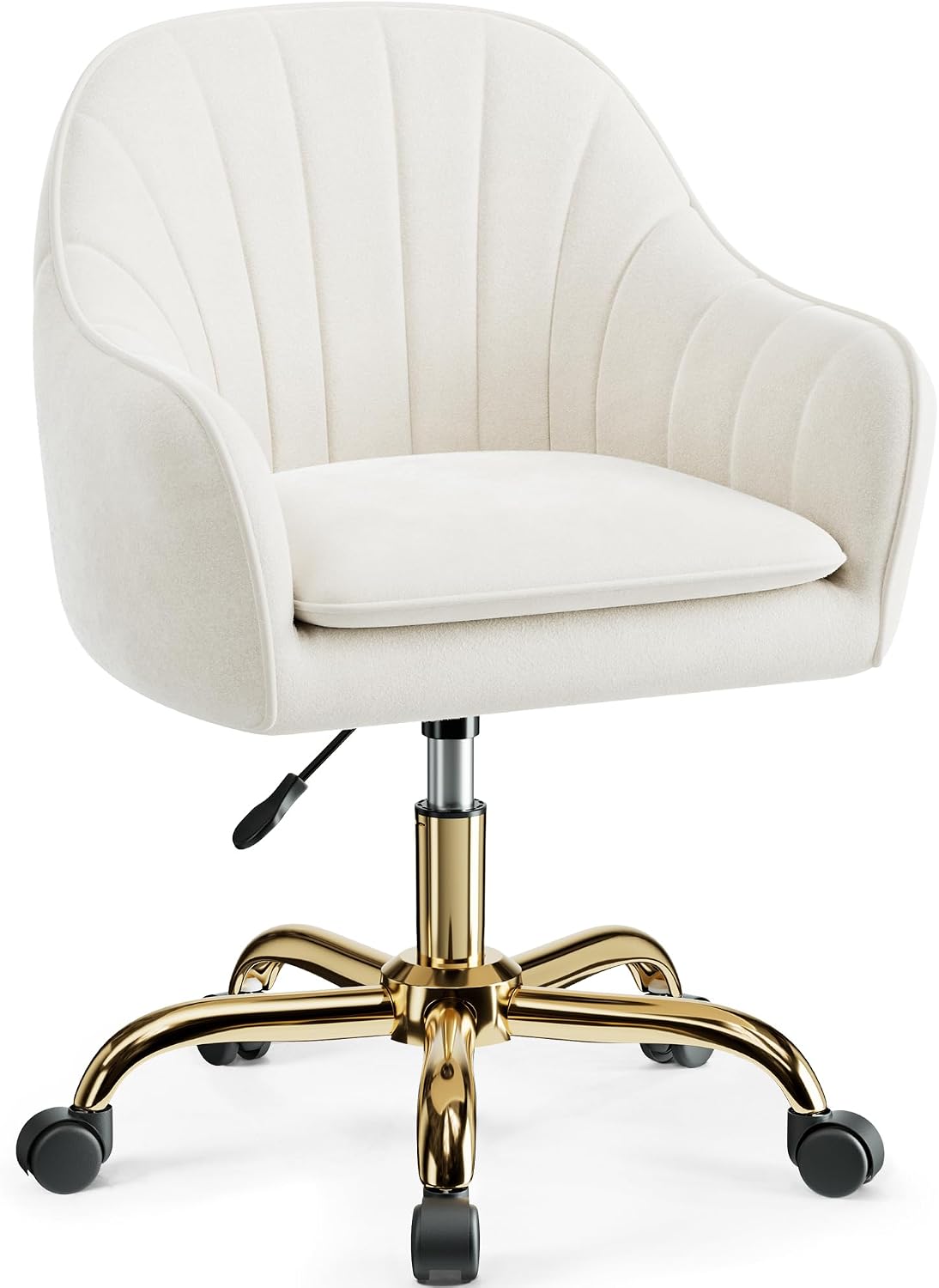Makeup - Make-upstoel met wielen, comfortabele bureaustoel voor