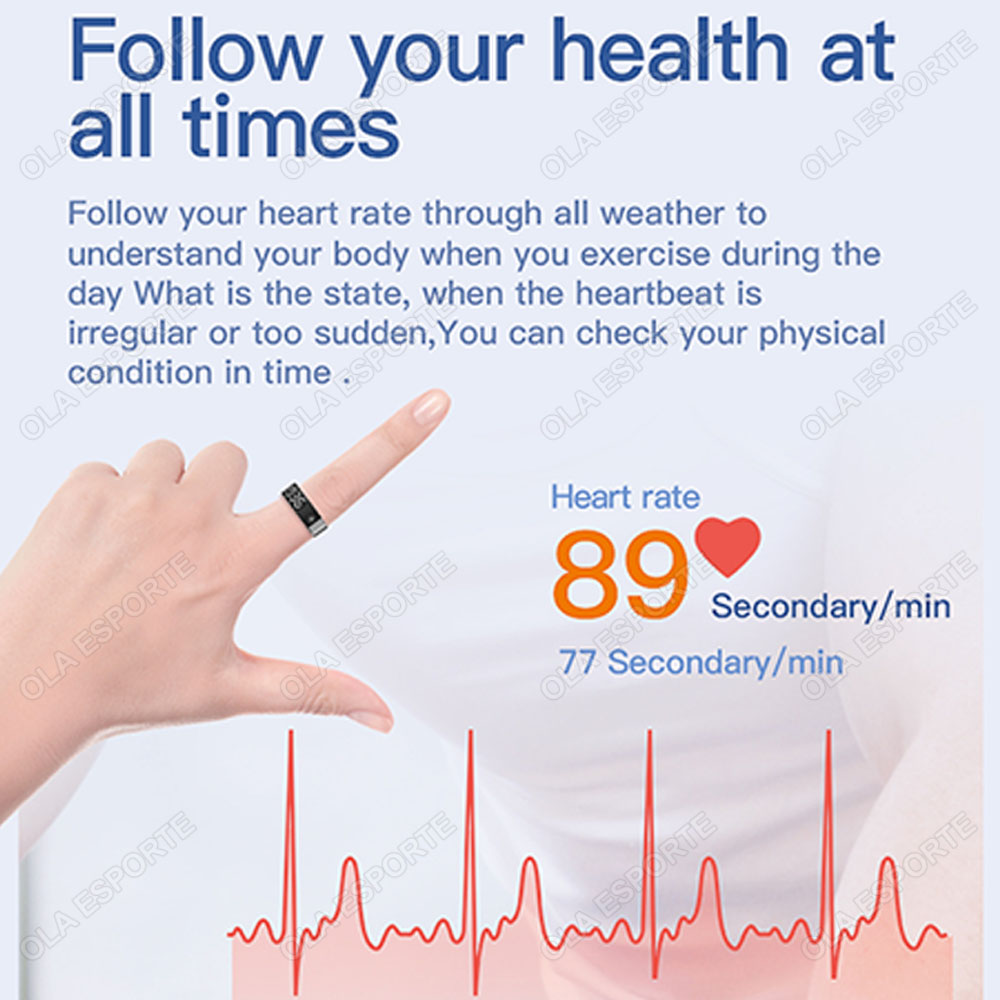 SR08 Smart Ring met oplaaddoos - Health Monitors recensie en prijs