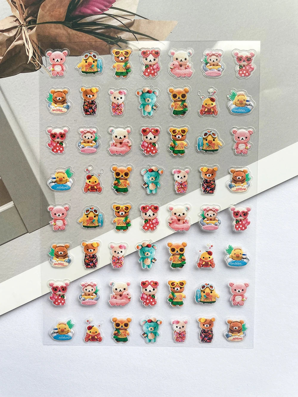 Pvc Super Mini Rilakkuma Poste - Nail Art recensie en prijs