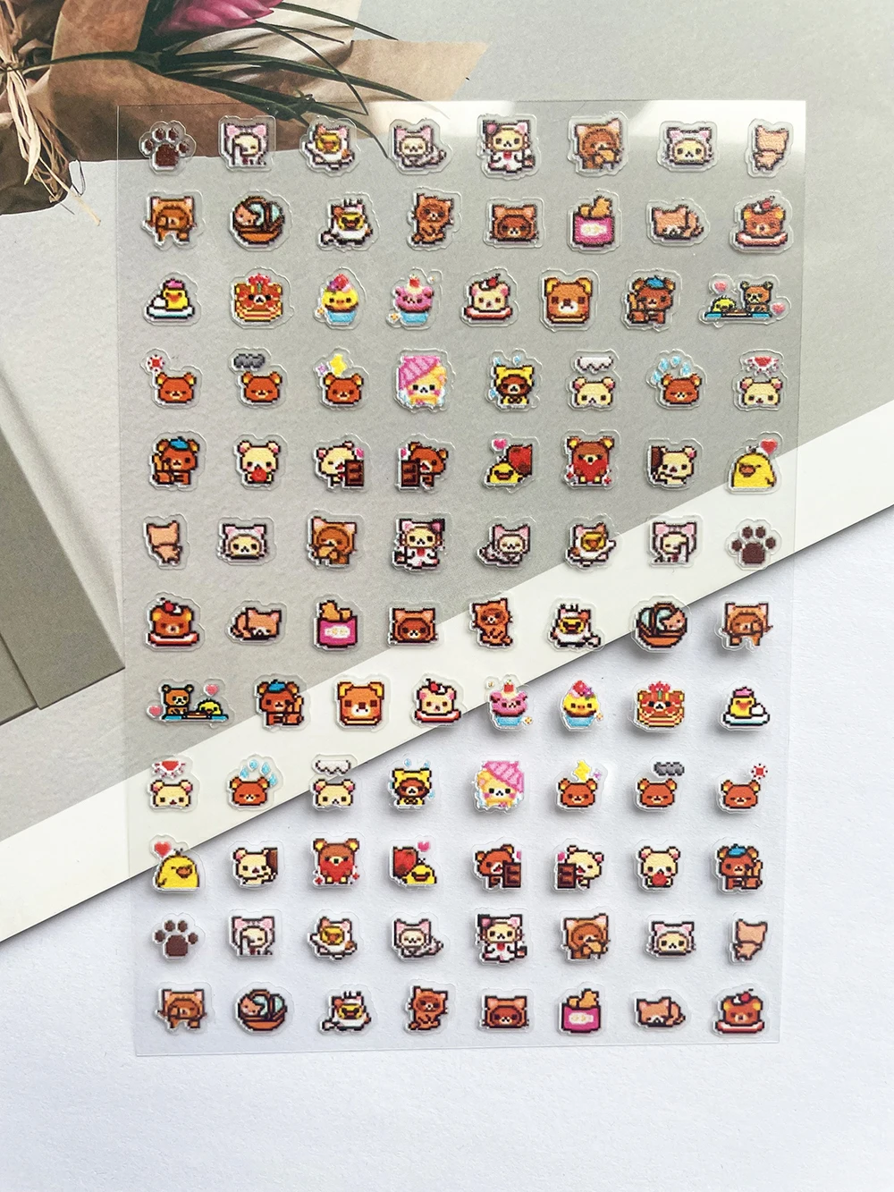 Pvc Super Mini Rilakkuma Poste - Nail Art recensie en prijs