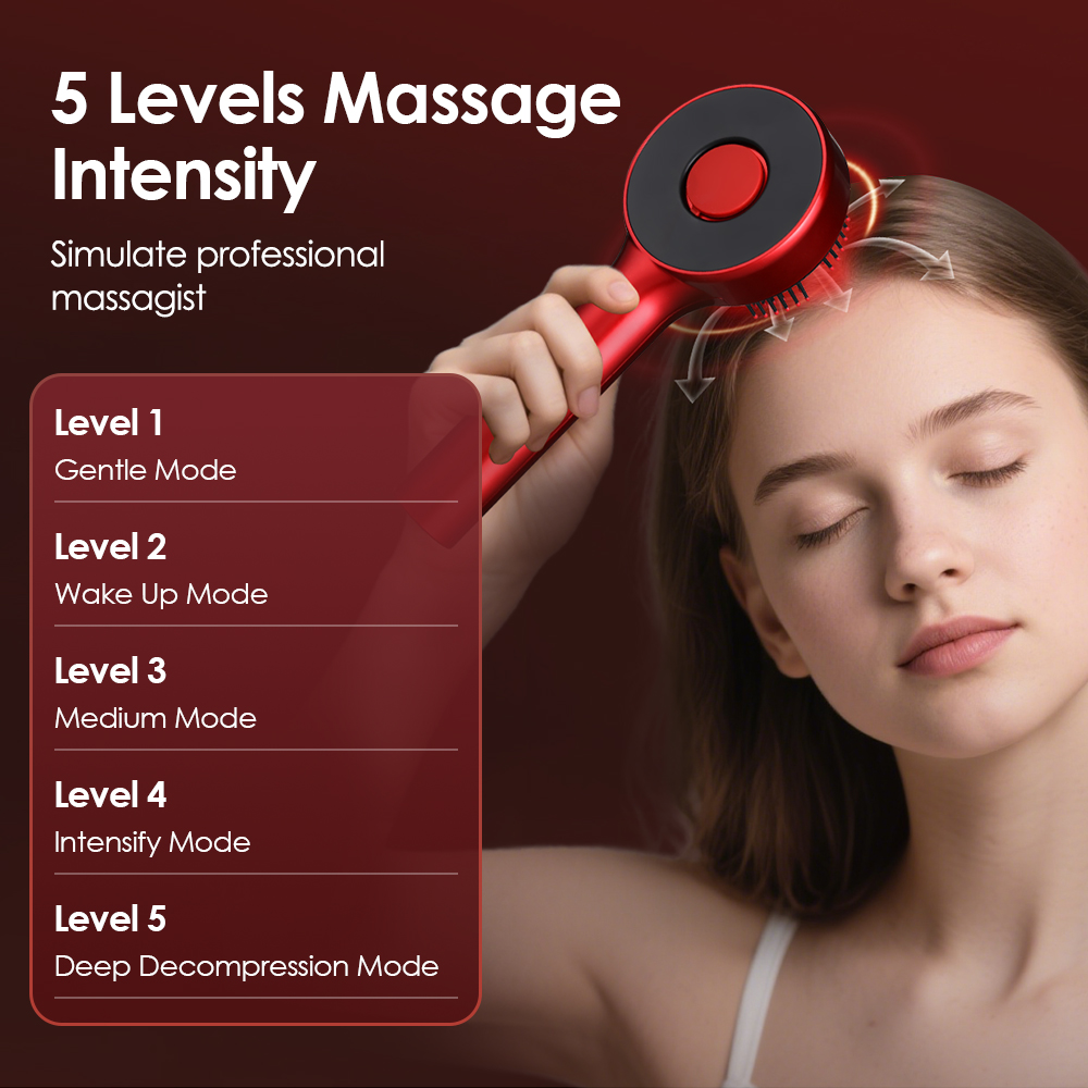 Elektrische hoofdmassagekam me - Hair Care recensie en prijs