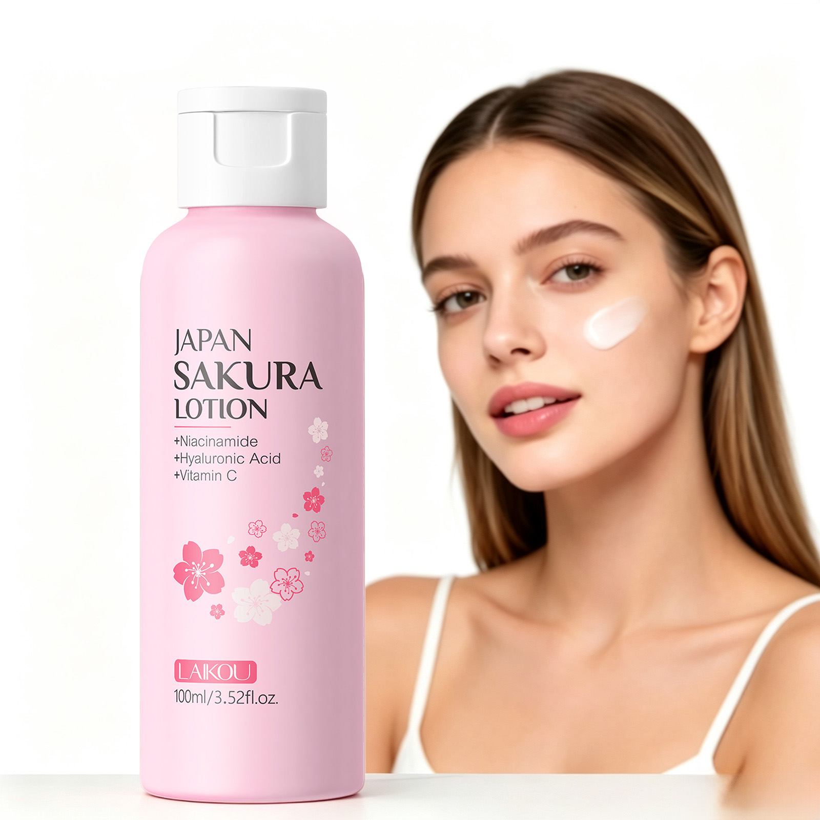 LAIKOU Sakura Lotion 100ml Nia - Niacinamide Pore Shrinking Essence recensie en prijs
