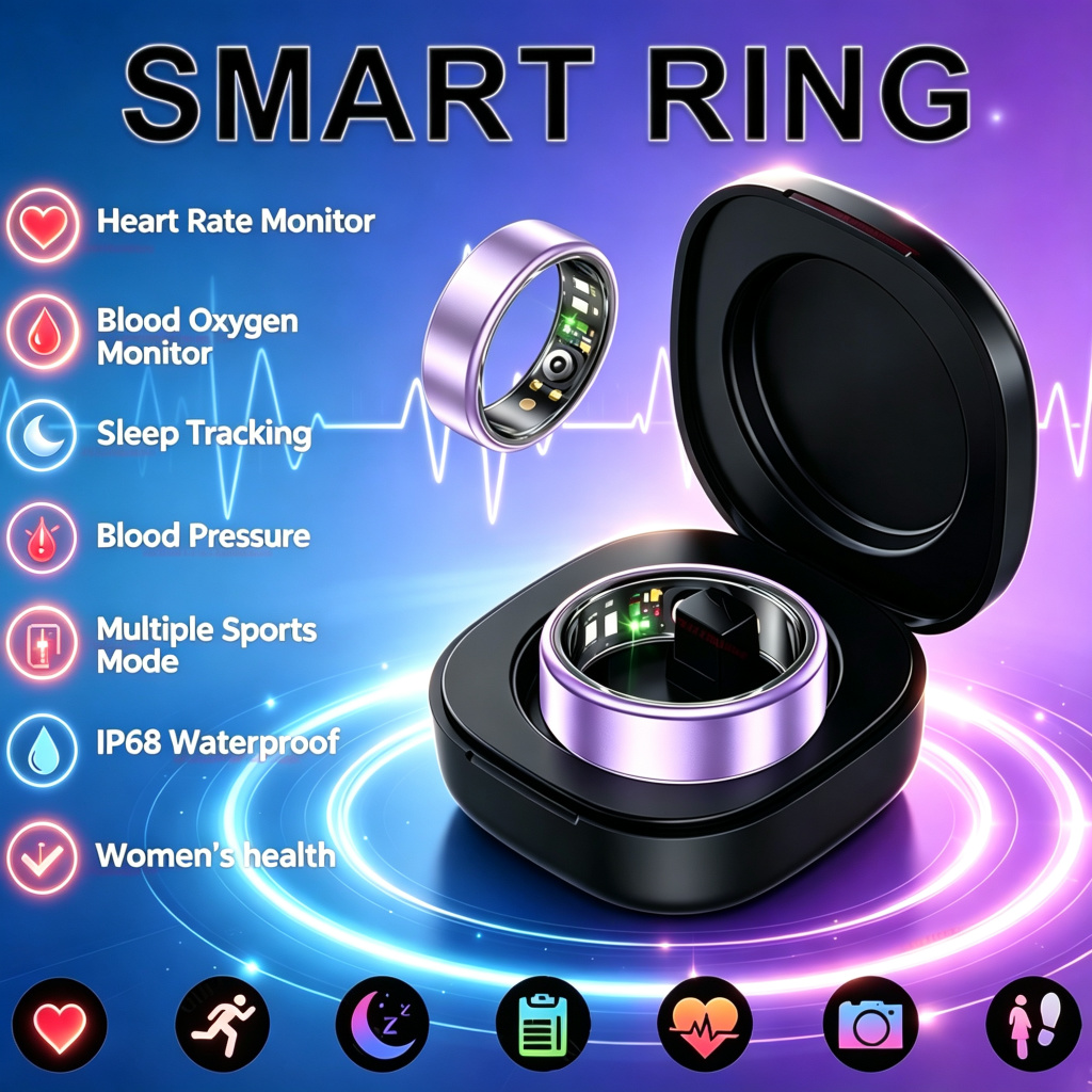 2026 Smart Ring Bloeddruk Hart - Health Monitors recensie en prijs