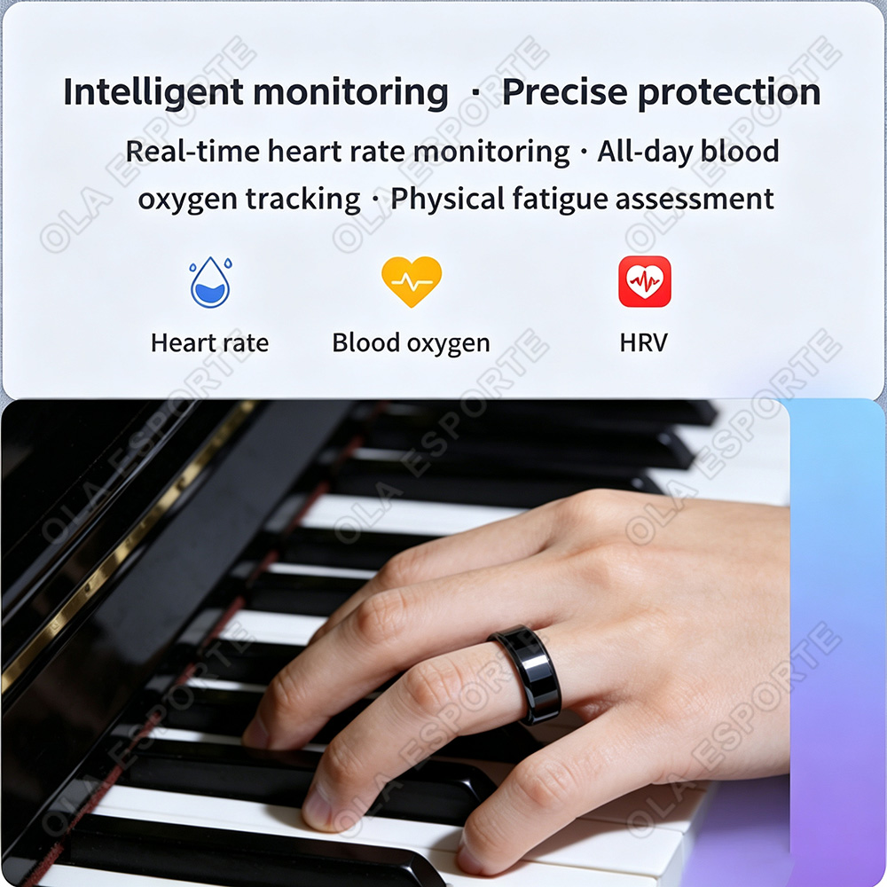 Keramische slimme ring met har - Health Monitors recensie en prijs