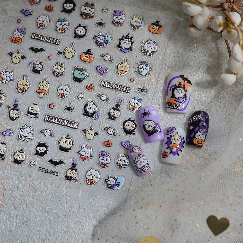 Nieuwe Chiikawa 5D-reliëf nage - Nail Art recensie en prijs