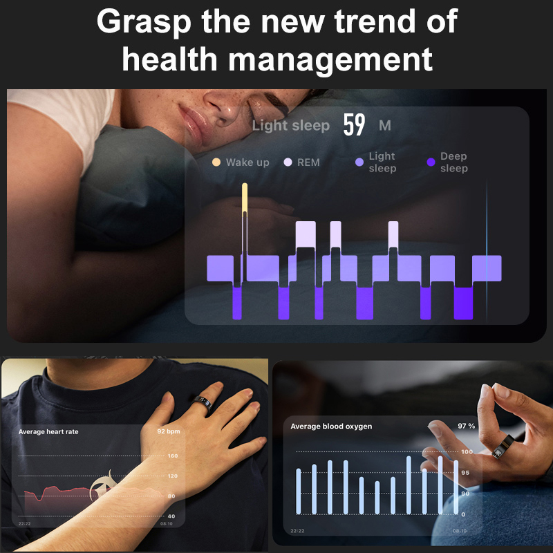AMZMAX R11C Scherm Smart Ring  - Health Monitors recensie en prijs